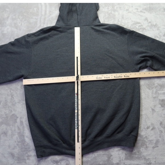 Champion USAFA Air Force Academy Hoodie Men's L Charcoal Grey Eco Authentic - Picture 6 of 8